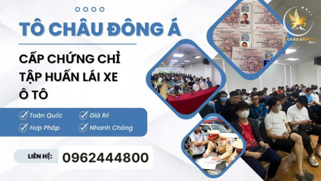 Cấp thẻ tập huấn nghiệp vụ lái xe uy tín số 1 tại Hậu Giang