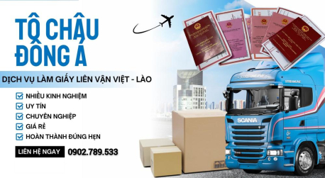 Chuyên dịch vụ làm giấy phép liên vận/transit Lào qua cửa khẩu bờ y Kon Tum