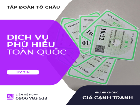 Chuyên làm phù hiệu xe hợp đồng tại Quy Nhơn Bình Định giá rẻ