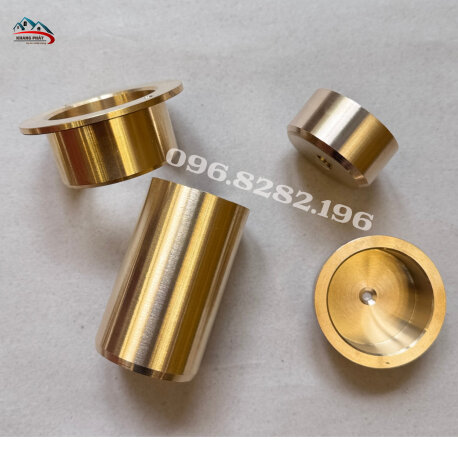 Cối xoay 360 bằng đồng cửa gỗ bức bàn - Khóa cửa bức bàn