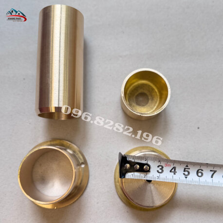 Cối xoay của bức bàn 360 bằng đồng - Khóa cửa Khang Phát