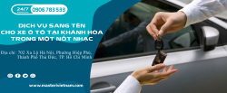 Công ty Đại nam chuyên rút hồ sơ gốc xe ô tô NHANH CHÓNG - Giá Rẻ SỐ 1 TẠI Hồ Chí Minh