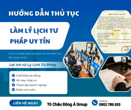 Công ty Tô Châu chuyên làm lý lịch tư pháp tại Long An