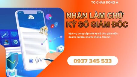 Cung cấp chữ ký số cho giám đốc tại Hồ Chí Minh giá rẻ