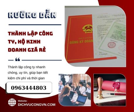 Đăng ký hộ kinh doanh cá thể tại Hà Nội đơn giản