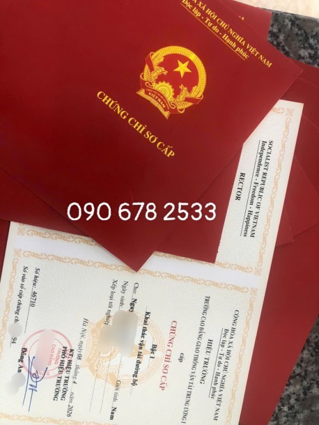 Đăng ký lớp chứng chỉ sơ cấp vận tải ở Bắc Ninh