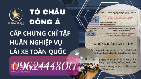 ĐÀO TẠO & CẤP THẺ TẬP HUẤN NGHIỆP VỤ LÁI XE TẠI GIA LAI