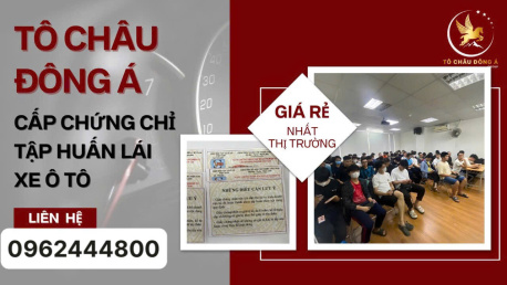 Đào tạo, Cấp Chứng chỉ Nghiệp vụ Lái xe cho lái xe biển vàng nhanh chóng