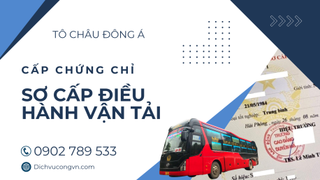 Đào tạo và cấp chứng chỉ sơ cấp vận tải tại Phú Thọ