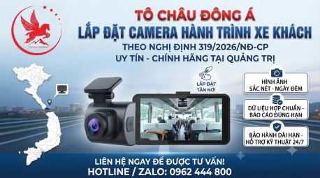 Đặt Camera Hành Trình Theo Nghị Định 319/2026/NĐ-CP Trọn Gói, Uy Tín Tại Quảng Trị