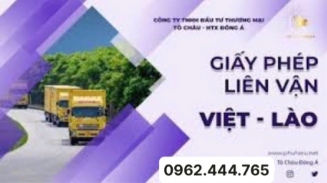 Địa chỉ cấp giấy phép liên vận Việt Lào uy tín số 1 tại Huế