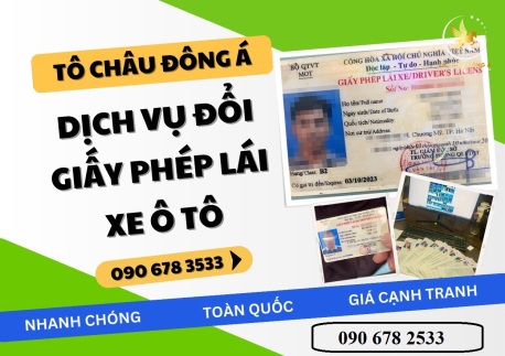 Địa chỉ đổi bằng lái ô tô cho người nước ngoài ở Đồng Nai uy tín