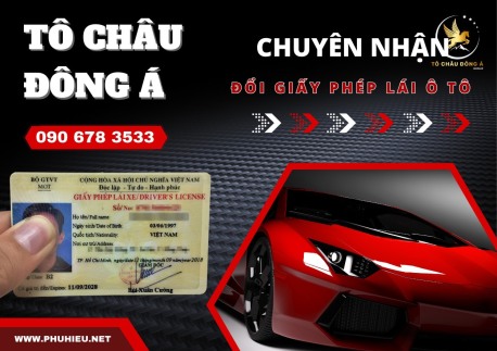 địa chỉ đổi bằng lái ô tô cho người nước ngoài tại Yên Phong, Bắc Ninh