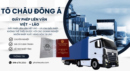 Địa chỉ làm giấy phép liên vận Việt Lào ở Đông Anh, Hà Nội cho xe ô tô con
