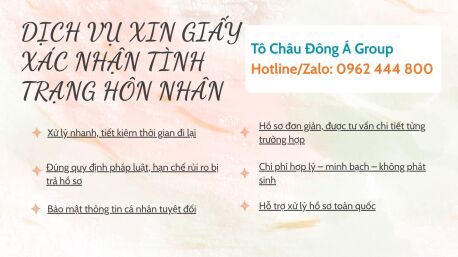 Địa Chỉ Xin Giấy Xác Nhận Tình Trạng Hôn Nhân Nhanh Tại TP Hồ Chí Minh
