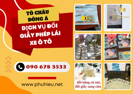 Địa điểm đổi bằng lái ô tô hết hạn giá sốc tại Vĩnh Phúc