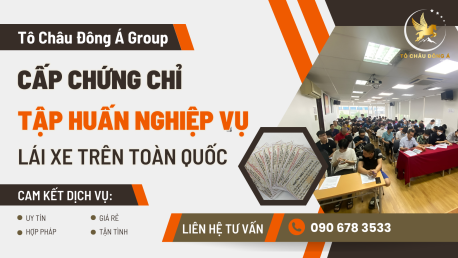 Dịch vụ chứng chỉ tập huấn nghiệp vụ tài xế ở TP Hồ Chí Minh