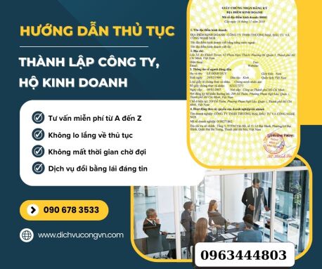 Dịch vụ đăng ký hộ kinh doanh cá thể tại Thường Tín Hà Nội nhanh chóng