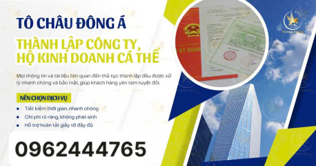 Dịch vụ đăng ký thành lập hộ kinh doanh tại Cao Bằng