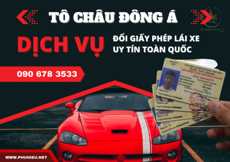 Dịch vụ đổi bằng lái ô tô tại Bắc Ninh