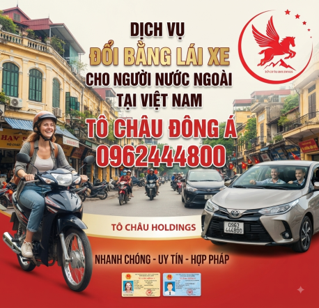Dịch Vụ Đổi Bằng Lái Xe Cho Người Nước Ngoài Tại Bắc Ninh - Trọn Gói, Uy Tín