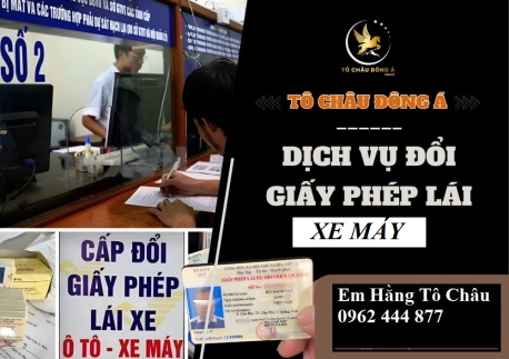 Dịch vụ đổi bằng lái xe máy tại Hồ chí Minh