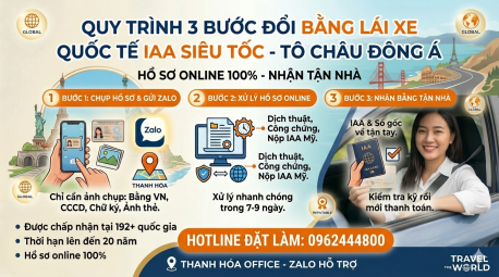Dịch Vụ Đổi Bằng Lái Xe Quốc Tế IAA Tại Hưng Yên Uy Tín, Nhanh Chóng