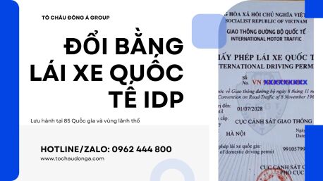Dịch Vụ Đổi Bằng Lái Xe Quốc Tế IDP Nhanh Chóng Tại Lai Châu