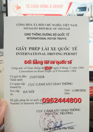 Dịch Vụ Đổi Bằng Lái Xe Quốc Tế IDP Tại Quảng Ngãi