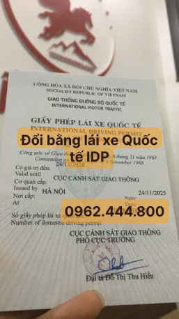 Dịch Vụ Đổi Bằng Lái Xe Quốc Tế IDP Tại Quảng Ninh Giá Rẻ