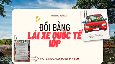 Dịch Vụ Đổi Bằng Lái Xe Quốc Tế IDP Uy Tín Tại Cần Thơ