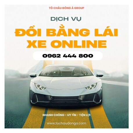 DỊCH VỤ ĐỔI BẰNG LÁI XE TẠI HÀ NỘI CHỈ 499K