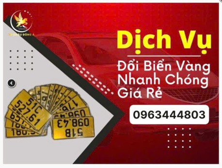 Dịch vụ đổi biển số xe trắng sang vàng tại Quảng Ninh gọn lẹ