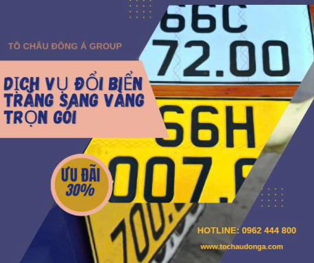 Dịch Vụ Đổi Biển Trắng Sang Biển Vàng Trọn Gói
