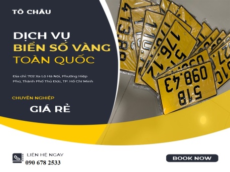 Dịch vụ đổi biển trắng sang vàng toàn quốc