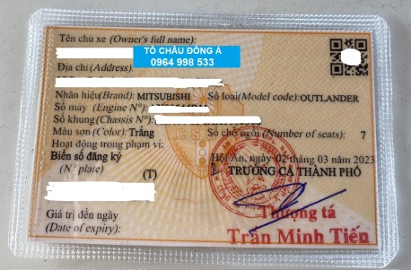 Dịch vụ đổi cavet xe từ T sang V cực nhanh chóng tại Vĩnh Long