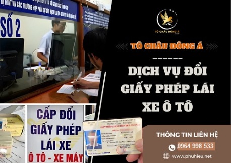 Dịch vụ đổi giấy phép lái xe tại Kiên Giang uy tín giá shock