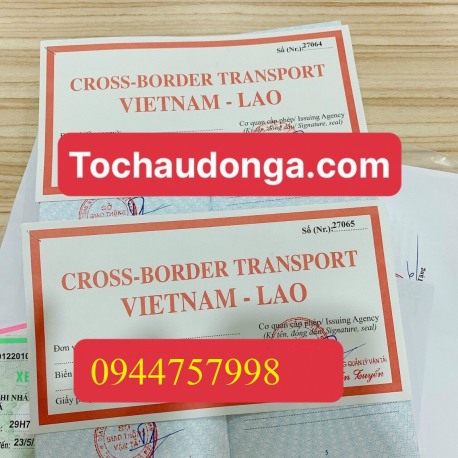 DỊCH VỤ GIẤY PHÉP LIÊN VẬN VIỆT - LÀO TẠI CẦN ĐƯỚC, LONG AN