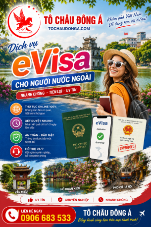 Dịch vụ làm eVisa cho người nước ngoài nhanh chóng ở Hà Nội