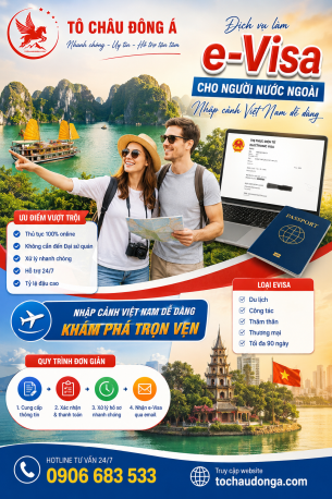 DỊCH VỤ LÀM EVISA CHO NGƯỜI NƯỚC NGOÀI Ở THỦ ĐỨC - HCM