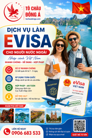Dịch vụ làm Evisa nhanh chóng ở Khánh Hòa