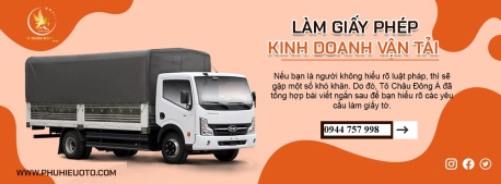 Dịch vụ làm giấy phép kinh doanh vận tải tại nhanh tại Cần Giờ, TP Hồ Chí Minh