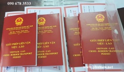 Dịch vụ làm giấy phép liên vận quốc tế (Transit) Việt - Lào uy tín, nhanh chóng nhất