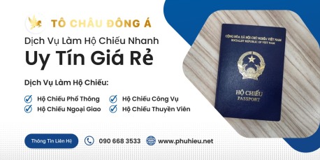 Dịch vụ làm hộ chiếu ở Hưng Yên SIÊU NHANH