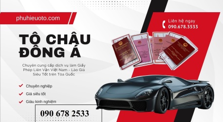 Dịch vụ làm liên vận Việt Lào cho xe bán tải