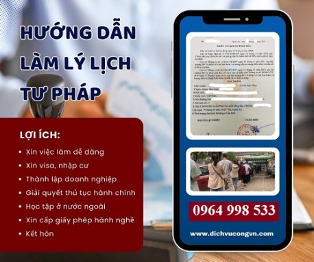 Dịch vụ làm phiếu lý lịch tư pháp ở Thái Bình uy tín