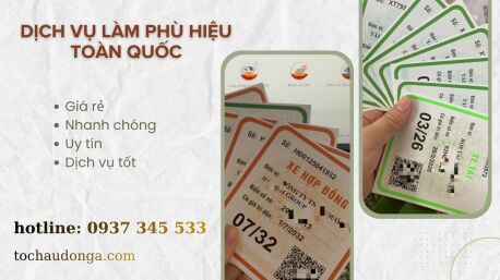 Dịch vụ làm phù hiệu ô tô tại TP.HCM uy tín – nhanh gọn – hợp pháp 2025