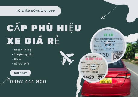 Dịch Vụ Làm Phù Hiệu Xe Ô Tô Nhanh Tại Đà Nẵng