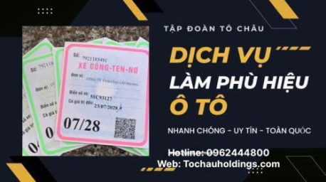 Dịch Vụ Làm Phù Hiệu Xe Ô Tô Tại Gia Lai Nhanh, Đúng Quy Định