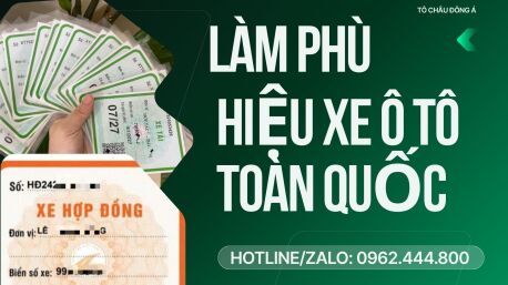 Dịch Vụ Làm Phù Hiệu Xe Ô Tô Tại Lào Cai Nhanh Chóng, Uy Tín Số 1
